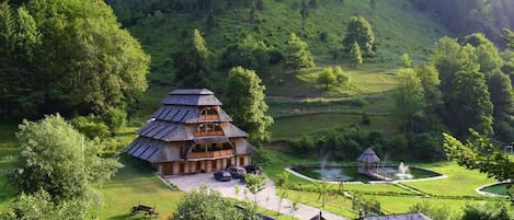 Façade de l’hébergement