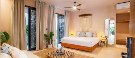 Junior kamer, 1 kingsize bed | 1 slaapkamer, luxe beddengoed, donsdekens, Select Comfort-bedden