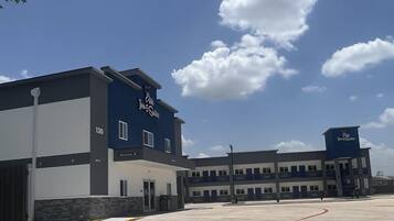 Voorkant van accommodatie