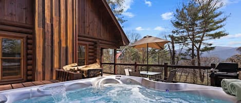 Bain à remous extérieur