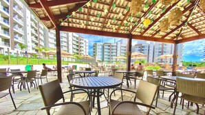 Outdoor dining - Caldas Novas - Apartment for 7 people (Setor Lagoa Quente Caldas Novas)