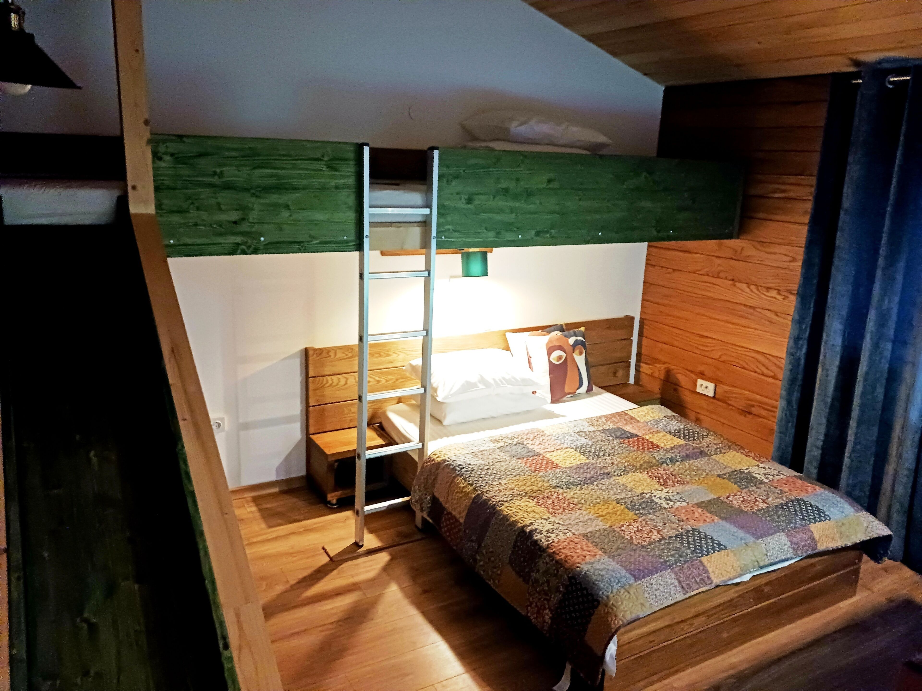 1 室のベッドルーム、ベッドシーツ