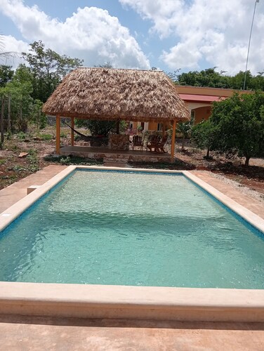 Rancho Camote - Frida 1 bedroom with WiFi, AC in peaceful Chichimila Yucatan