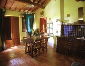 Apartment, Hill View | Living area - Apt. La Vecchia Cedraia, Wifi, Perugia (Monteleone d'Orvieto)