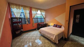 Classic Double Room, 1 Queen Bed, Tower | Down comforters, desk, laptop workspace, free WiFi