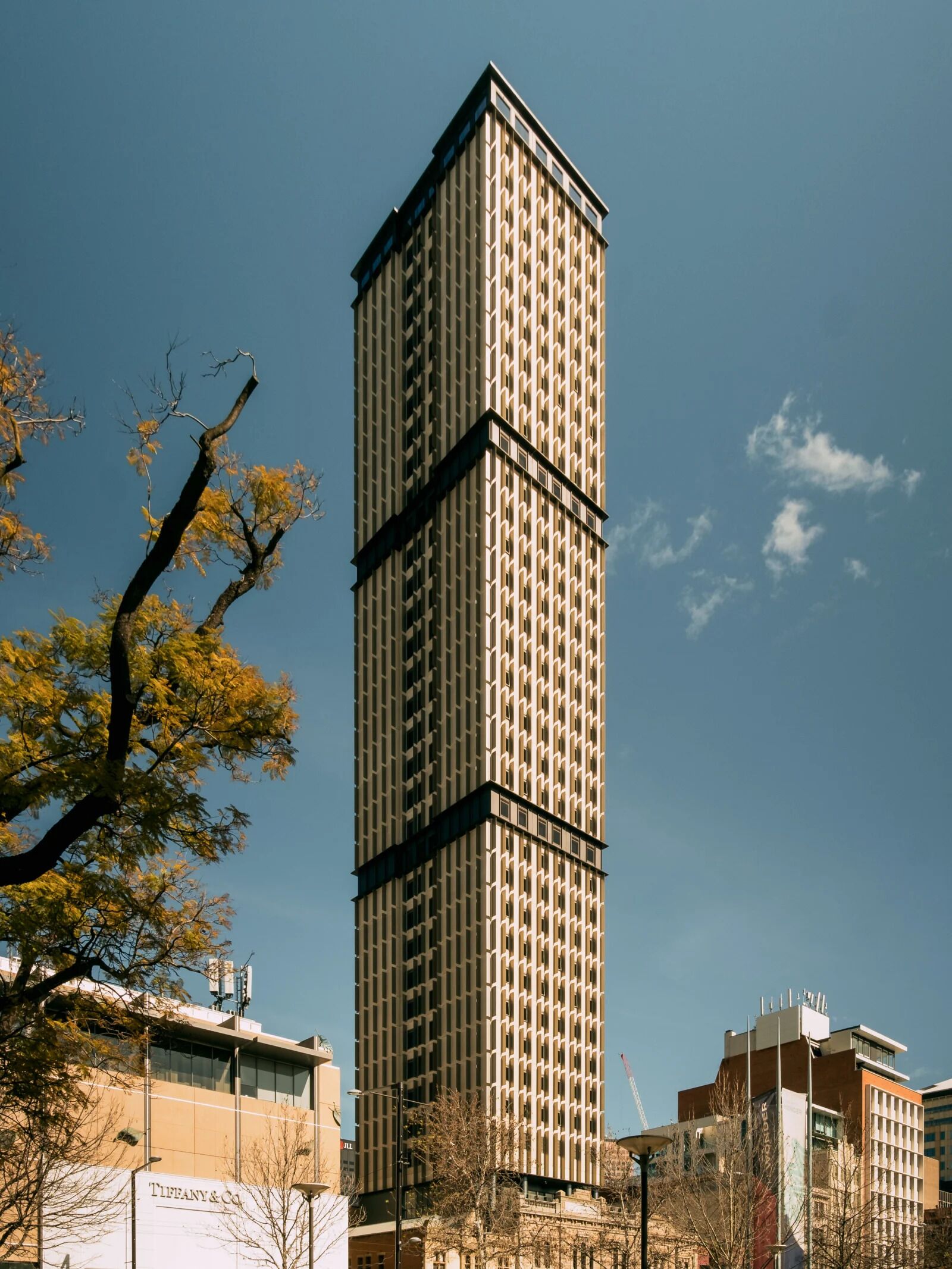 Voorkant van accommodatie