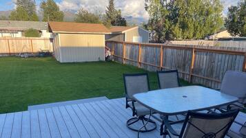 Opções para refeição ao ar livre