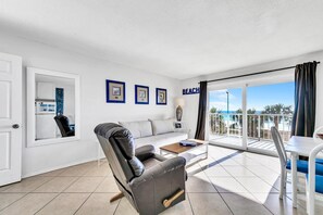 Condo, 1 King Bed with Sofa bed (The Summit 302) | Living area | TV - The Summit 302 (Panama City Beach)