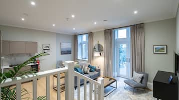 Suite Premium, 1 habitación, vista al mar | 1 habitación y ropa de cama de alta calidad