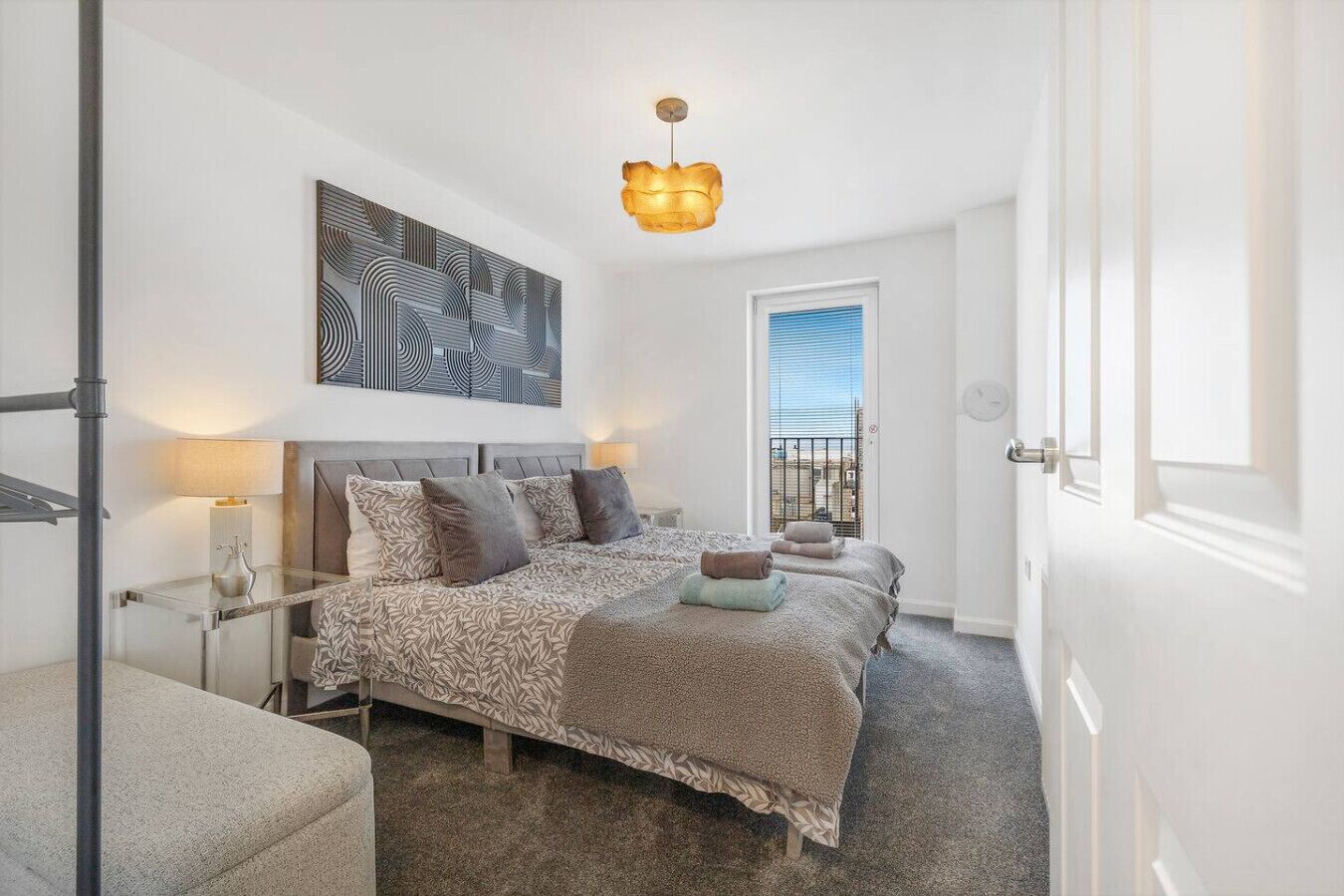 2 bedrooms, desk, iron/ironing board, free WiFi