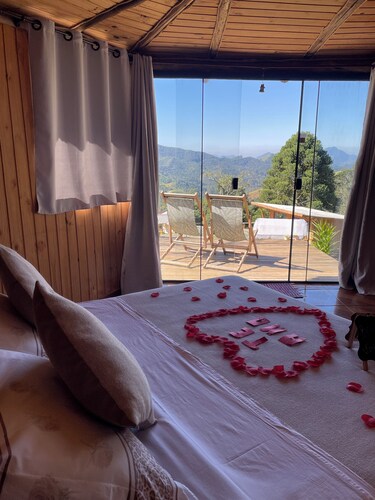 Chalé madeira rústica 