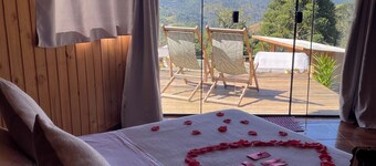 Chalé madeira rústica 