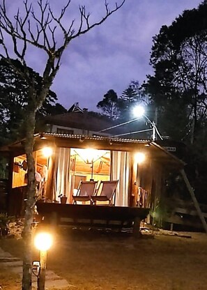 Majoituspaikan julkisivu