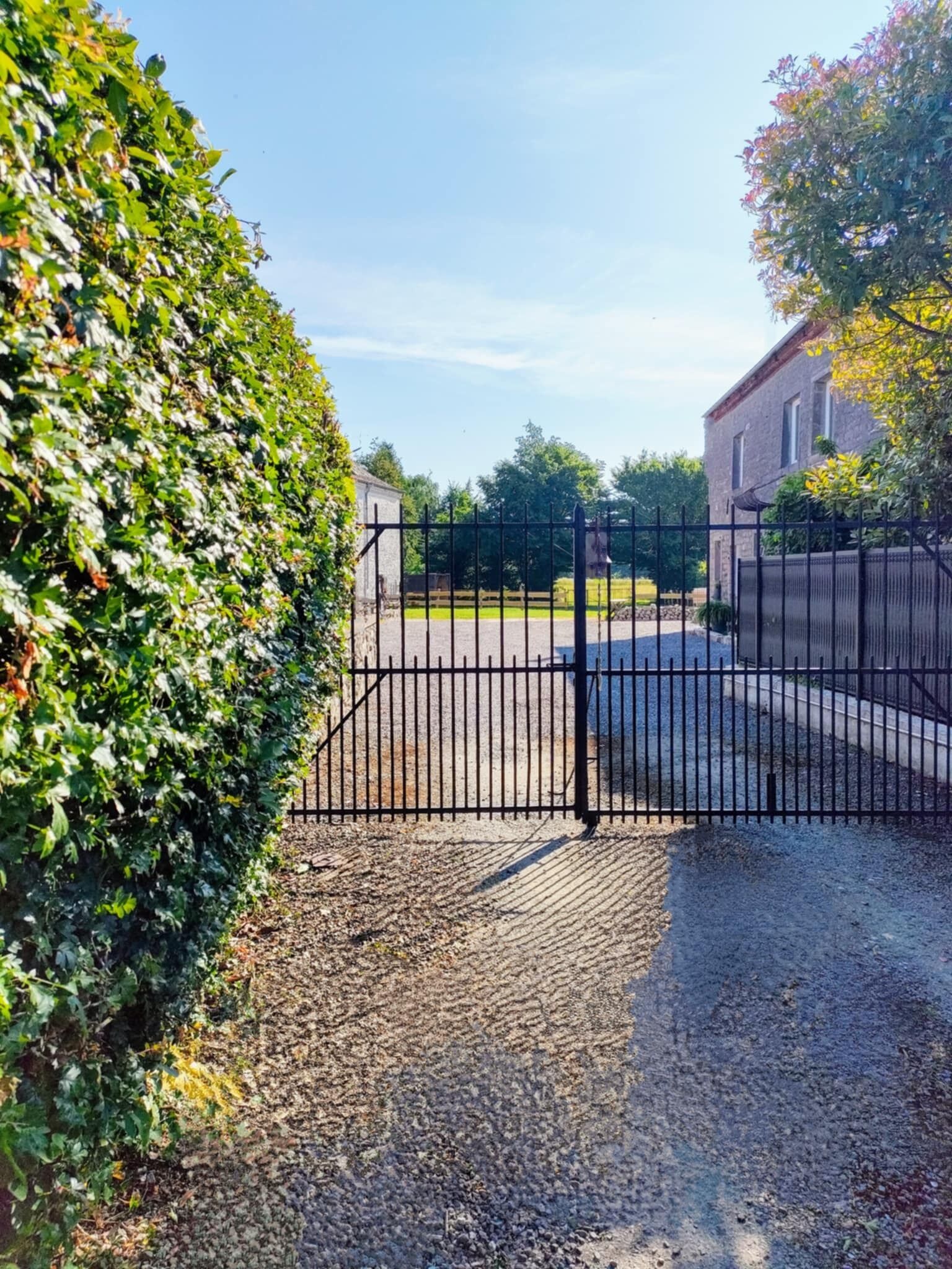 Enceinte de l’hébergement