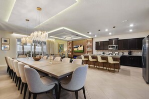 House, Multiple Beds, Pool Access (16260SMS WCR) | Dining