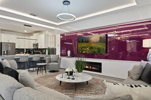 House, Multiple Beds, Pool Access (2947FS SL) | Living area - Epic Family Getaway: Themed Villa Near Disney ! (Kissimmee)