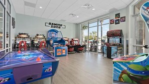 House, Multiple Beds, Pool Access, Pool View (3806LA WIR) | Games room - Family Getaway With Themed Rooms & Private Pool (Davenport)