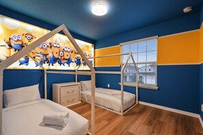 House, Multiple Beds, Pool Access, Pool View (3806LA WIR) | 5 bedrooms, individually decorated, individually furnished, bed sheets - Family Getaway With Themed Rooms & Private Pool (Davenport)