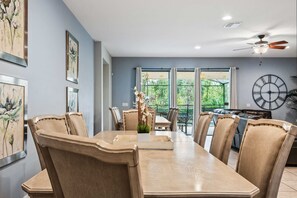 House, Multiple Beds, Pool Access (8812MD WAW) | Dining