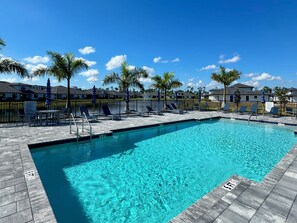 Outdoor pool, a heated pool - Fort Myers Villa Near Beaches & Ballparks (Fort Myers)