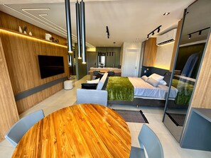 1 室のベッドルーム、アイロン / アイロン台、WiFi、ベッドシーツ