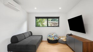 TV connectée, cheminée