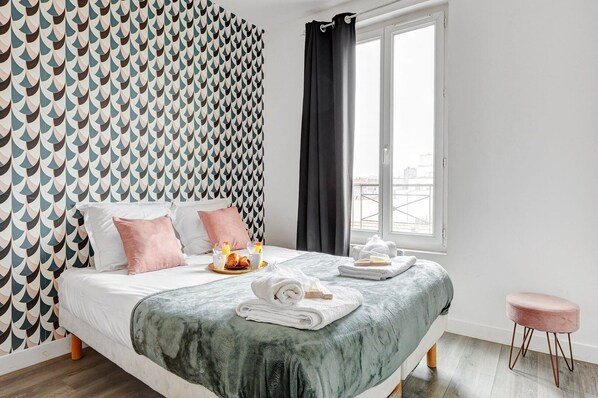 1 chambre, Wi-Fi, draps fournis