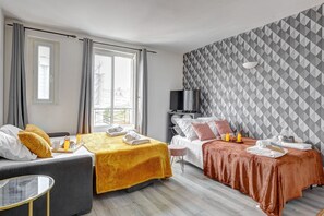 1 bedroom, Internet, bed sheets