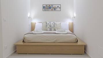 1 makuuhuone, silitysrauta/-lauta, ilmainen Wi-Fi, vuodevaatteet