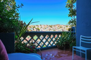 Romantic Apartment, City View | Terrace/patio - Casa Teraluz (Guanajuato)