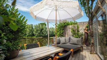 Cabane Supérieure, patio | Terrasse/Patio