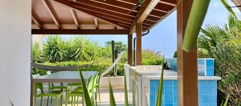 Golden Sand beachfront villa