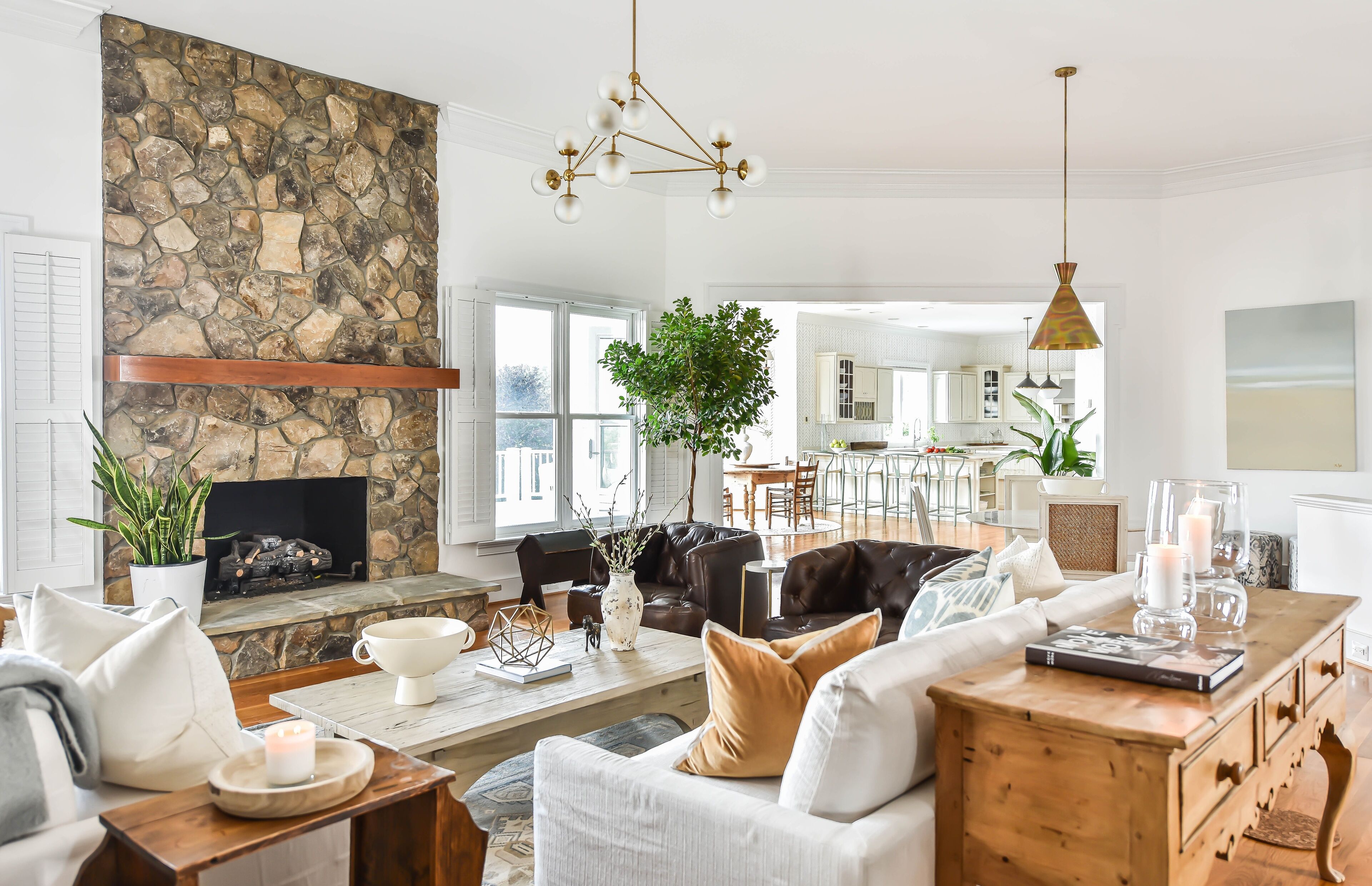 智能电视、壁炉、办公室、打印机