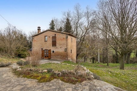 Exterior. Farmhouse 'Cal Cisteller' with Shared Pool and Private Garden