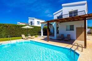 Pool - Villa Christina - Two Bedroom Villa, Sleeps 6 (Argaka)