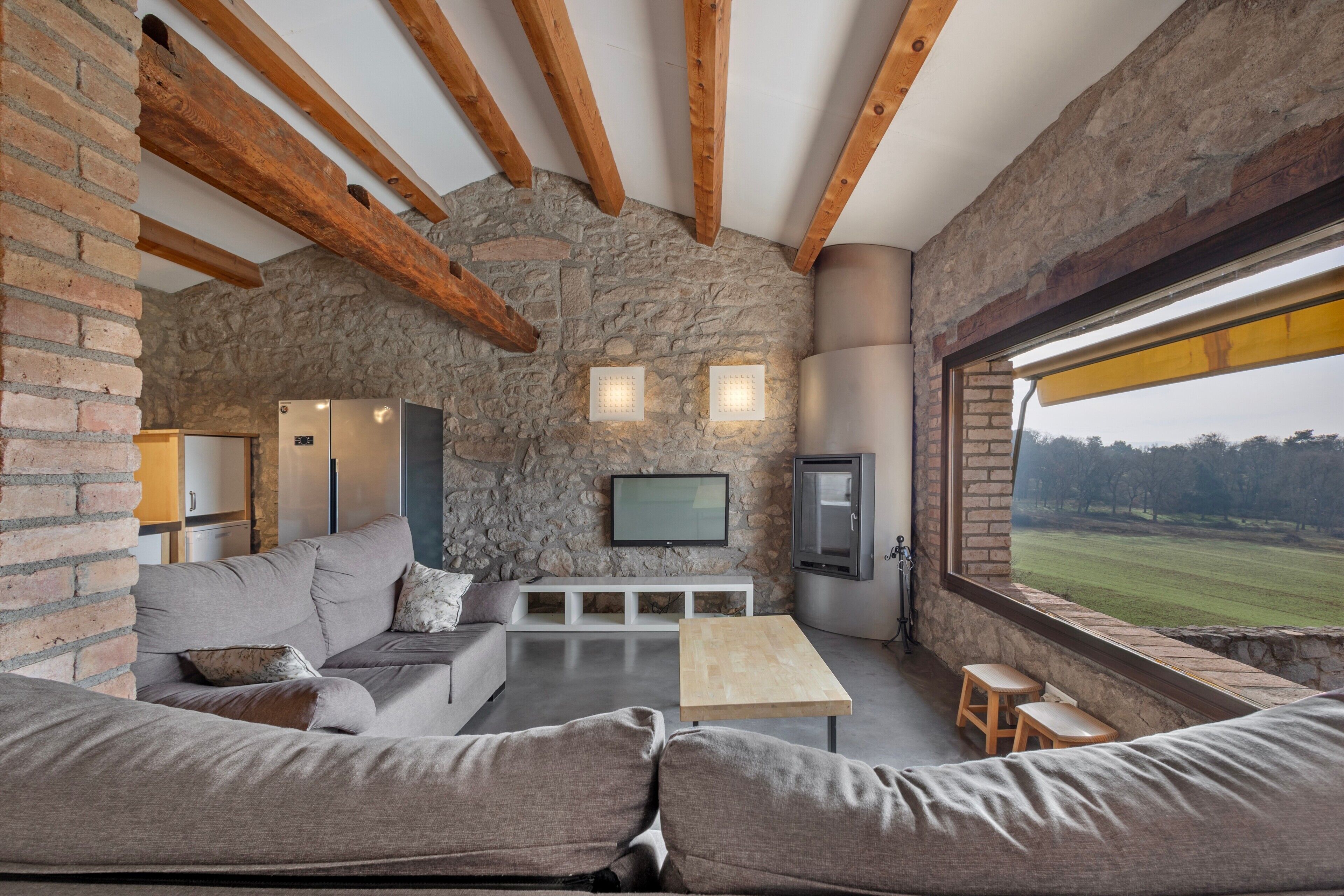 TV, fireplace, table tennis, stereo
