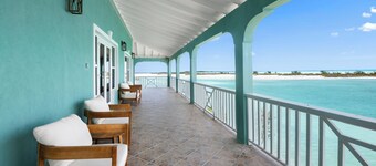 Panoramic Ocean Views, Private Beach, Dock, Pickleball, and Housekeeping