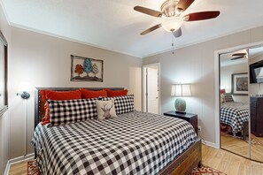 2 habitaciones, tabla de planchar con plancha, internet y ropa de cama 