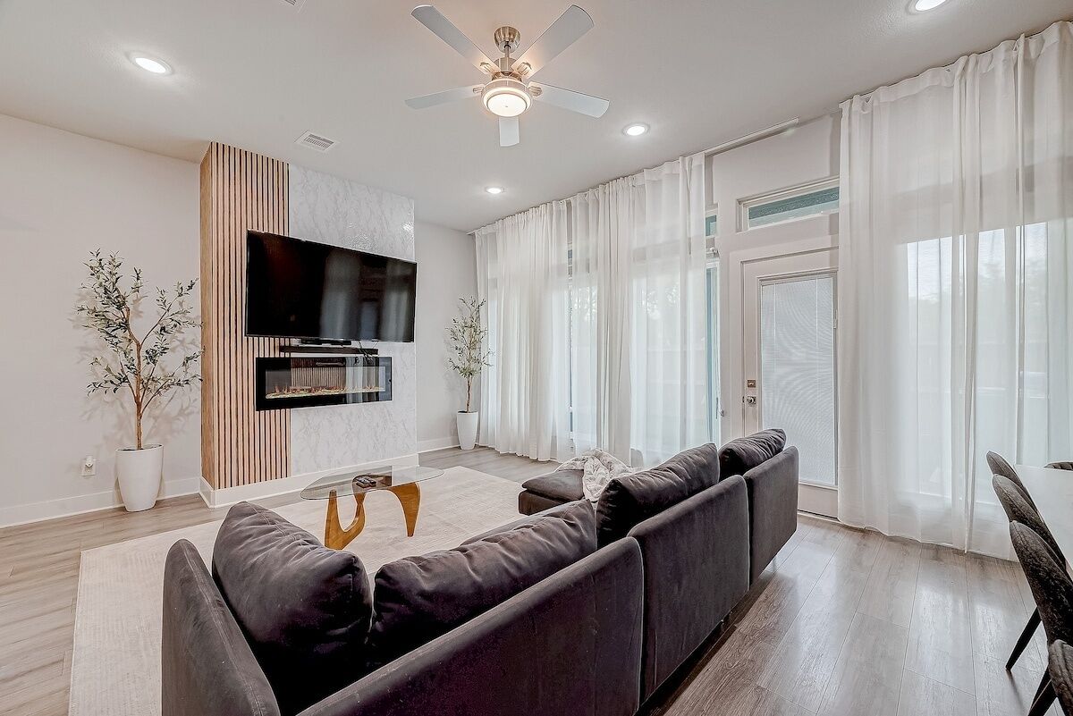 تلفزيون، مدفأة