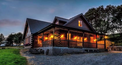 Luxurious log cabin Connemara / Westport