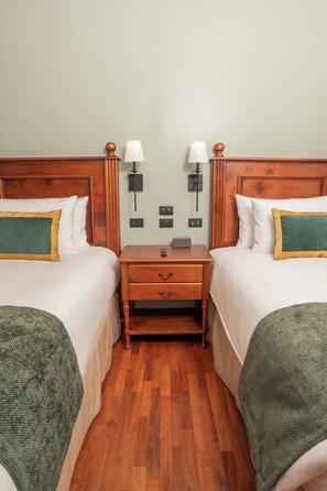 Comfort Twin kamer | Een kluis op de kamer, individueel gedecoreerd, individueel gemeubileerd