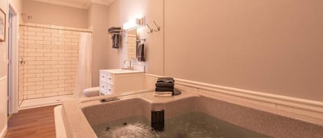 Shower, towels
