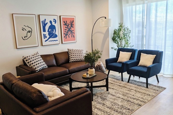 TV connectée, cheminée