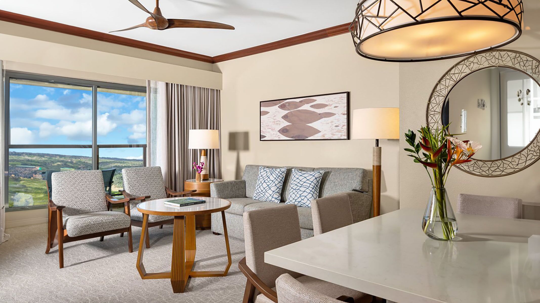 Smart TV, DVD player, foosball, table tennis