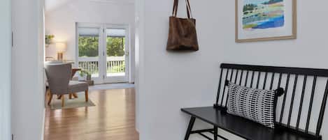 Smart TV, fireplace, printers
