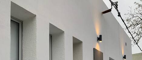 Fassade der Unterkunft