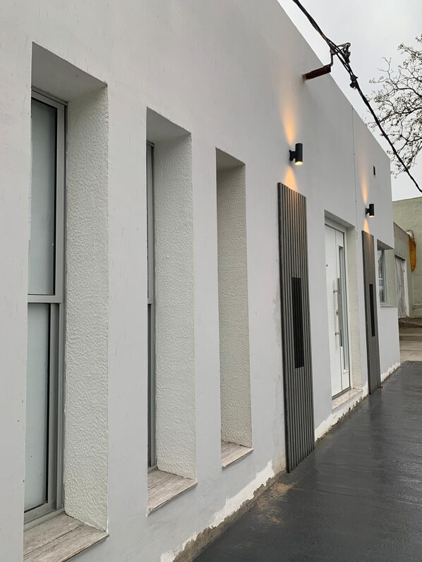 Façade de l’hébergement