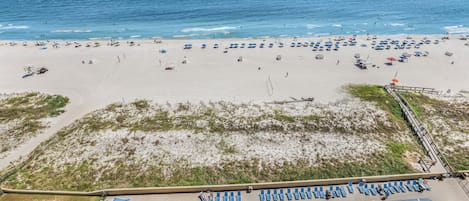 Accommodatie ligt op het strand