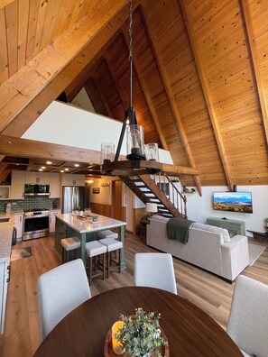 Interior - Mountain modern A-Frame near Lake Arrowhead. Just remodeled! 2 units for 1 price (Lake Arrowhead)