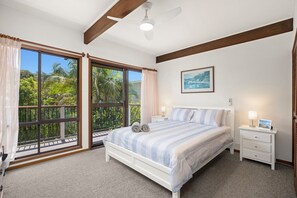 3 chambres, fer et planche à repasser, draps fournis